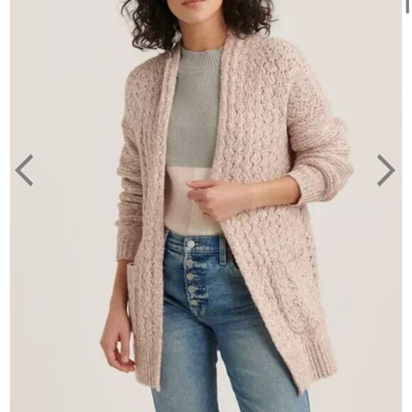 Lucky Brand Novelty Stitch Cardigan new no tag - Picture 1 of 3